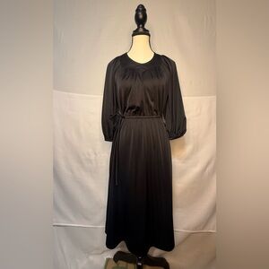 VINTAGE Elegant Black Women's Dress